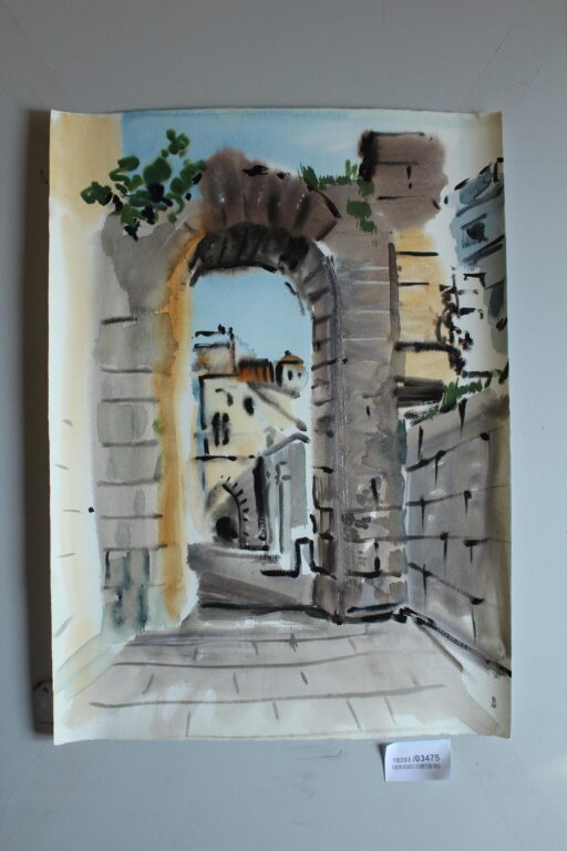 Torbogen im Dioclelians-Papast in Split (Dalmatien) - Gerd Baukhage 