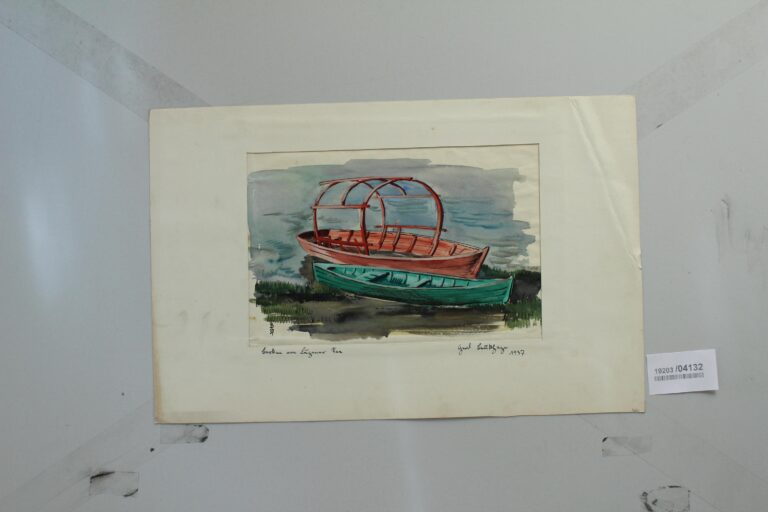 Barken am Luganer See - Gerd Baukhage 