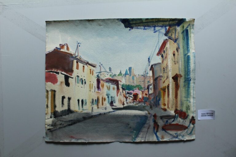 Rue Barbacane in Carcasonne - Gerd Baukhage 