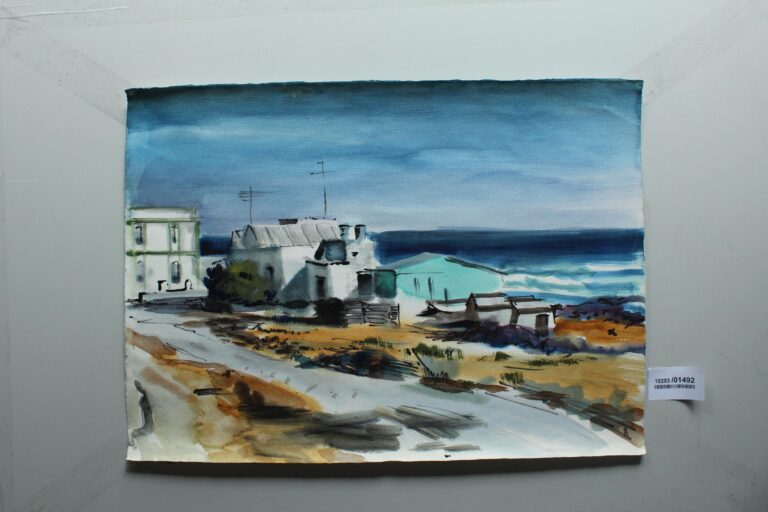 Häuser am Leuchtturm in Maspalomas (Gran Canaria) - Gerd Baukhage 