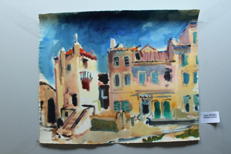 Das unbewohnte Wirtshaus “Chez Don Juan” in der Oberstadt von Calvi (Korsika) - Gerd Baukhage 