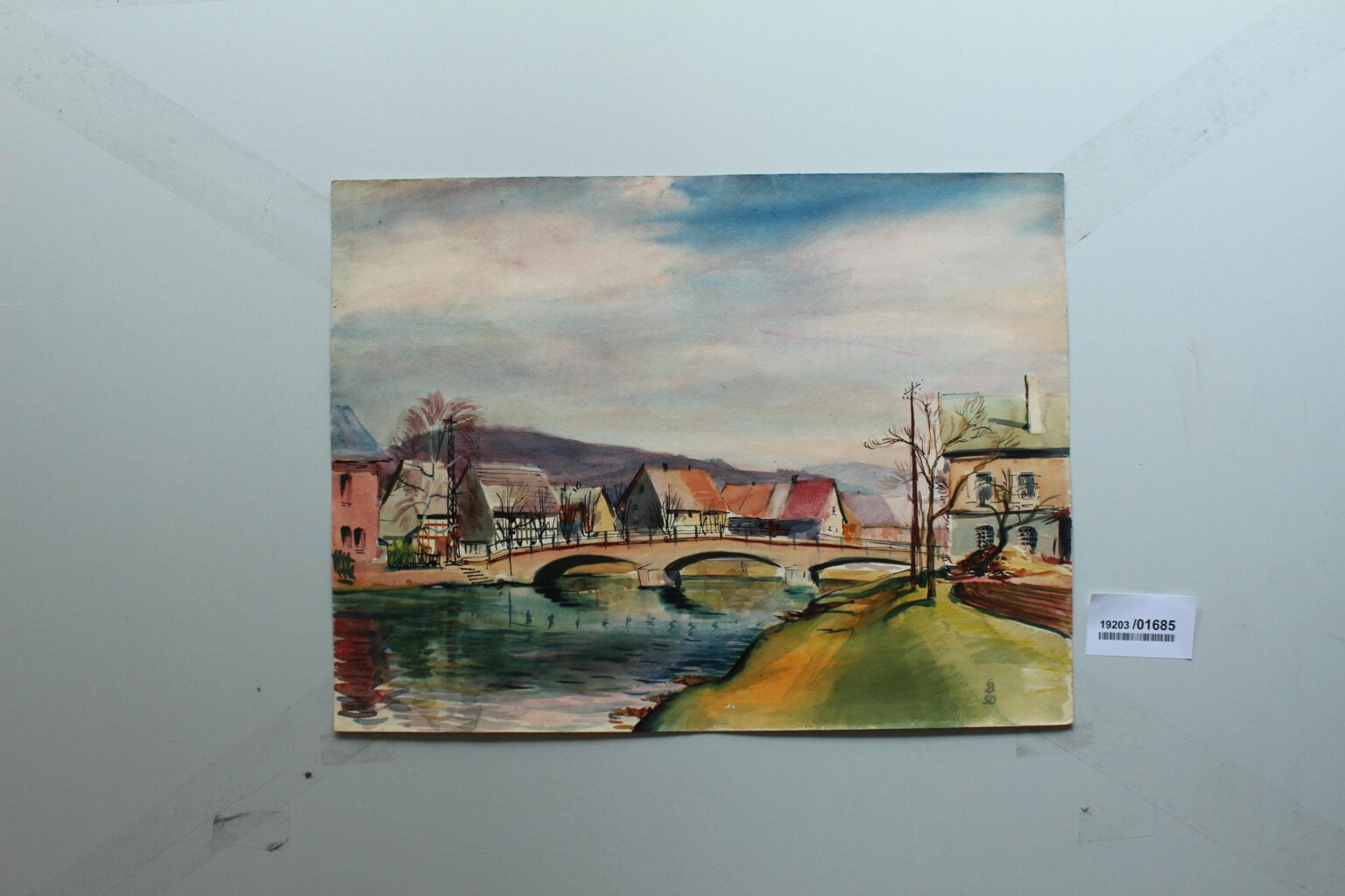 Brücke in ? (Gassau)? - Gerd Baukhage 