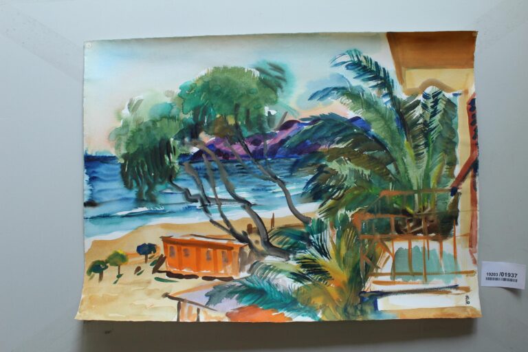 Strand in Alassio - Gerd Baukhage 