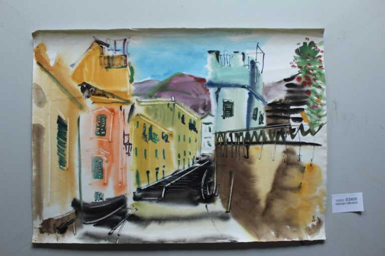 Straße in Levanto - Gerd Baukhage 