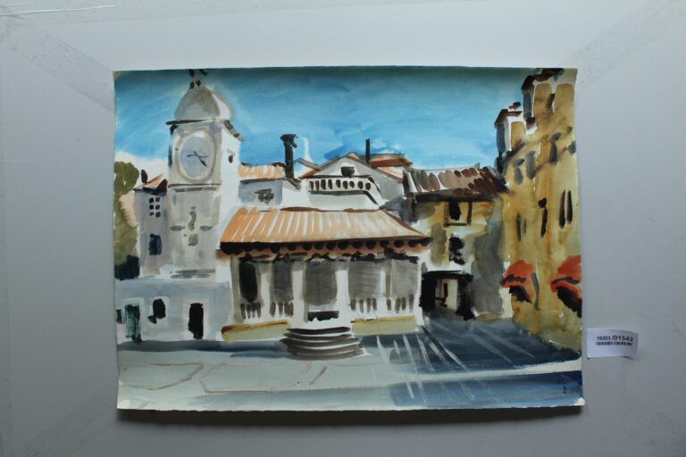 Loggia am Uhrturm in Trogir - Gerd Baukhage 