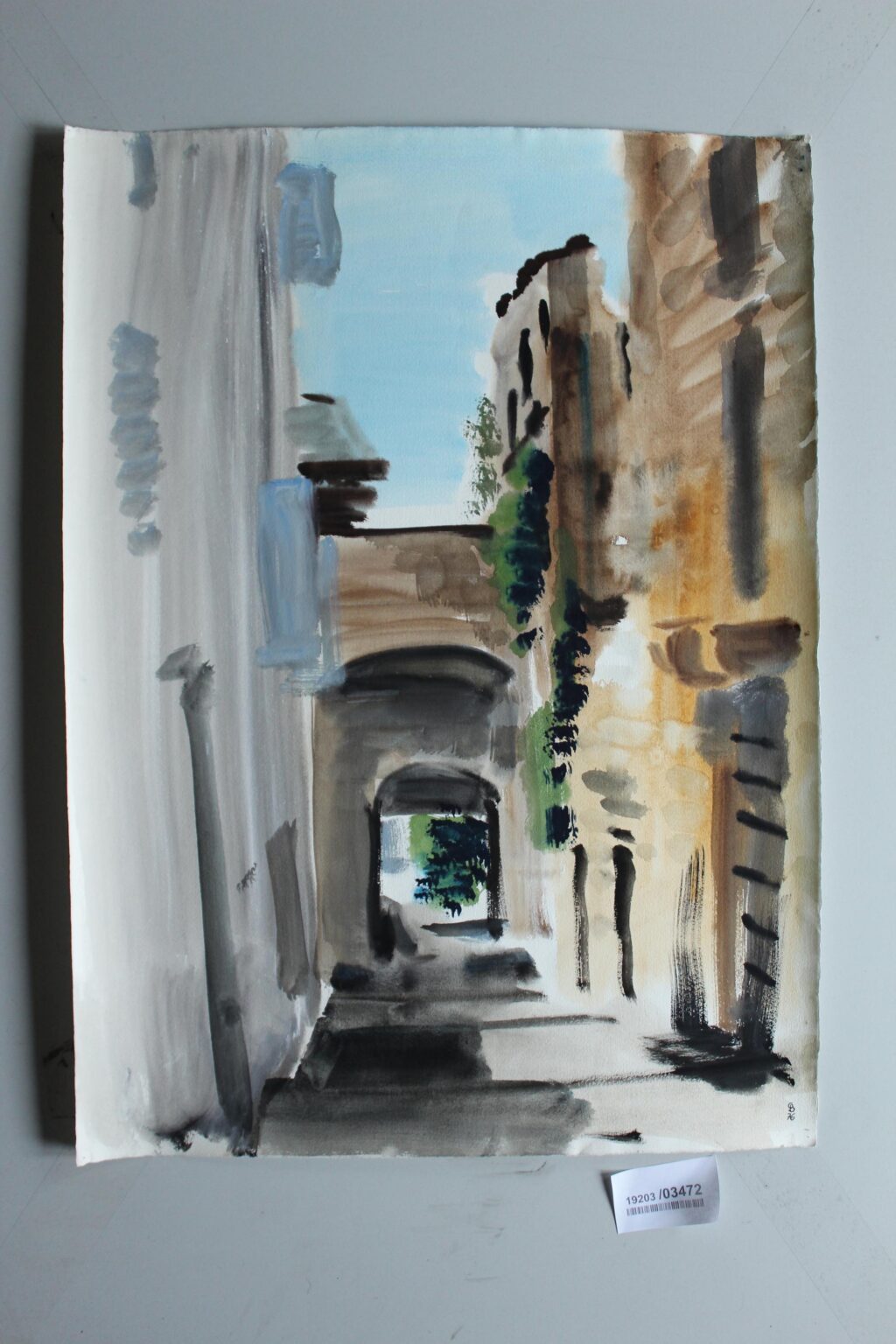 Gasse in Hvar - Gerd Baukhage 