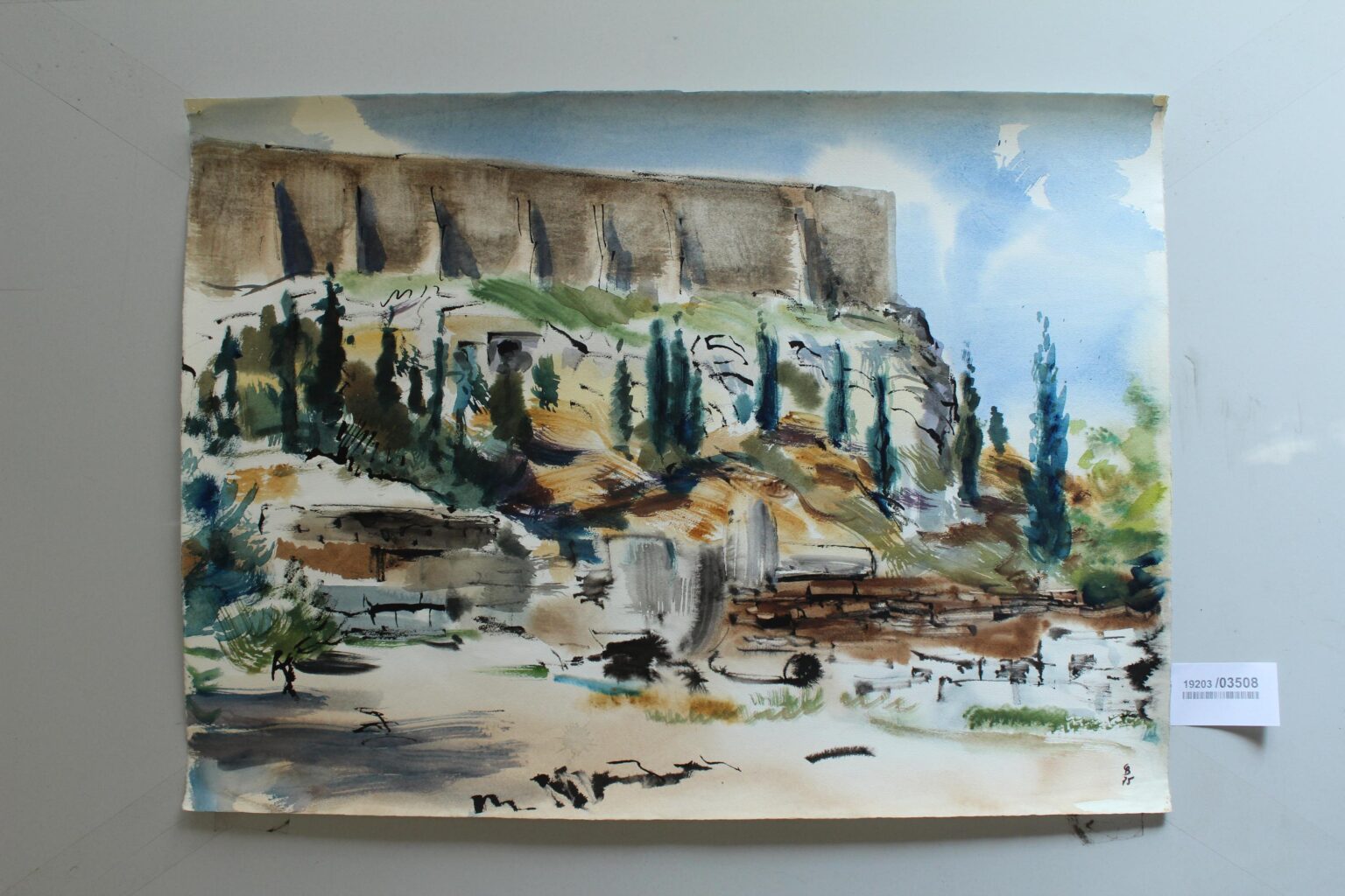 Ruinenfeld am Dyonisos-Theater in Athen - Gerd Baukhage 