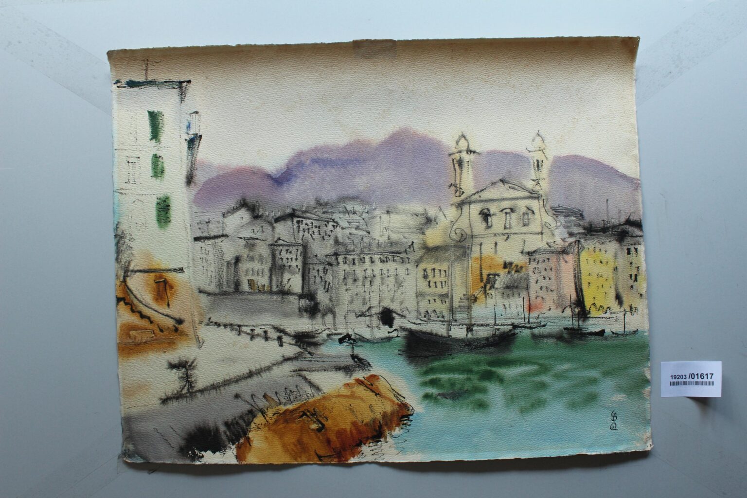 Der Hafen von Bastia (Korsika) - Gerd Baukhage 