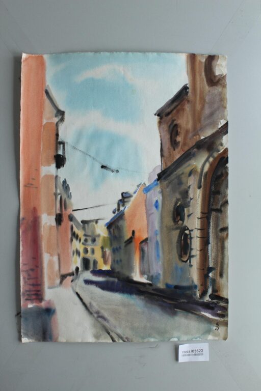 Gasse an Lyskirchen - Gerd Baukhage 
