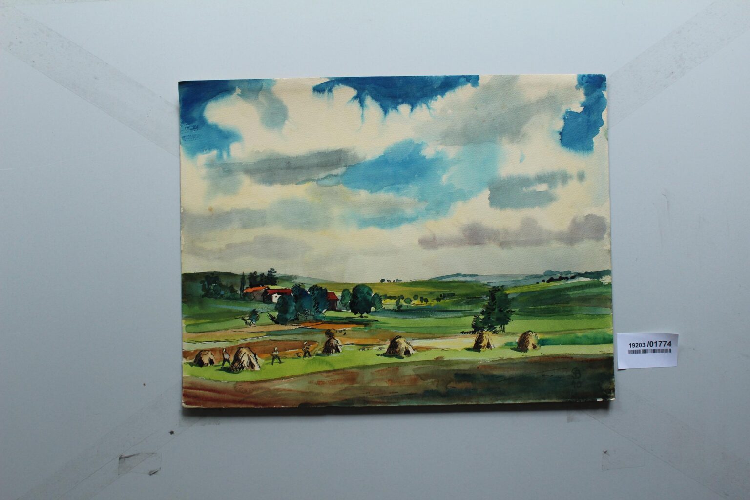 Heuernte b. Katernbach (Obb) - Gerd Baukhage 
