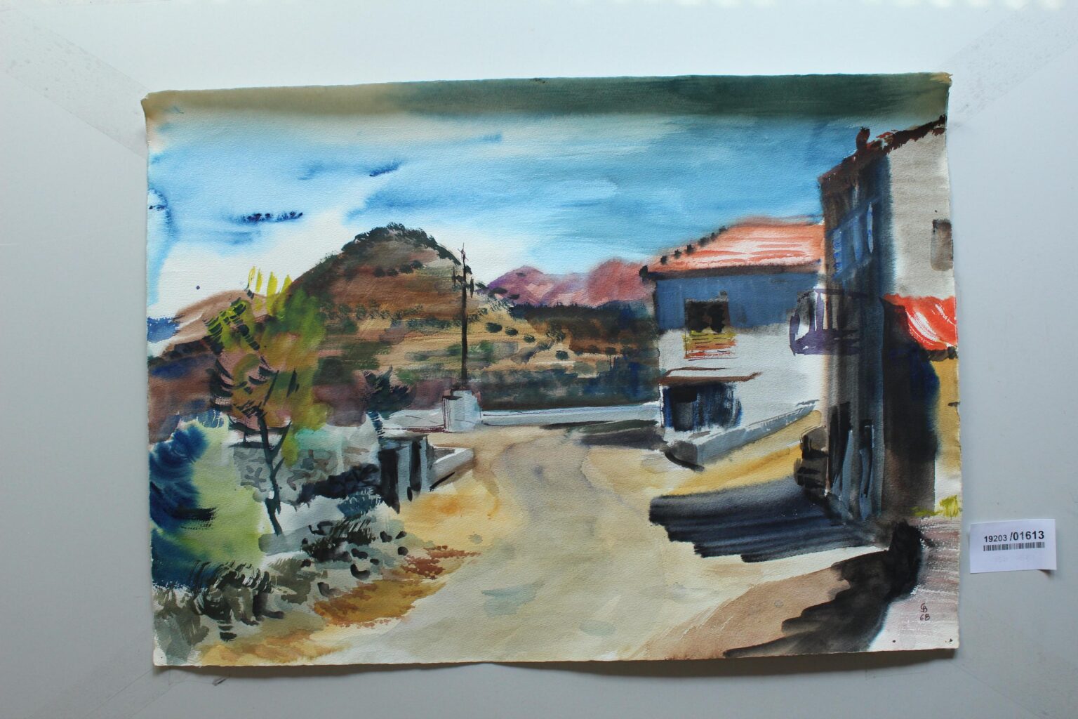 Straße in Occiglioni (Korsika) - Gerd Baukhage 
