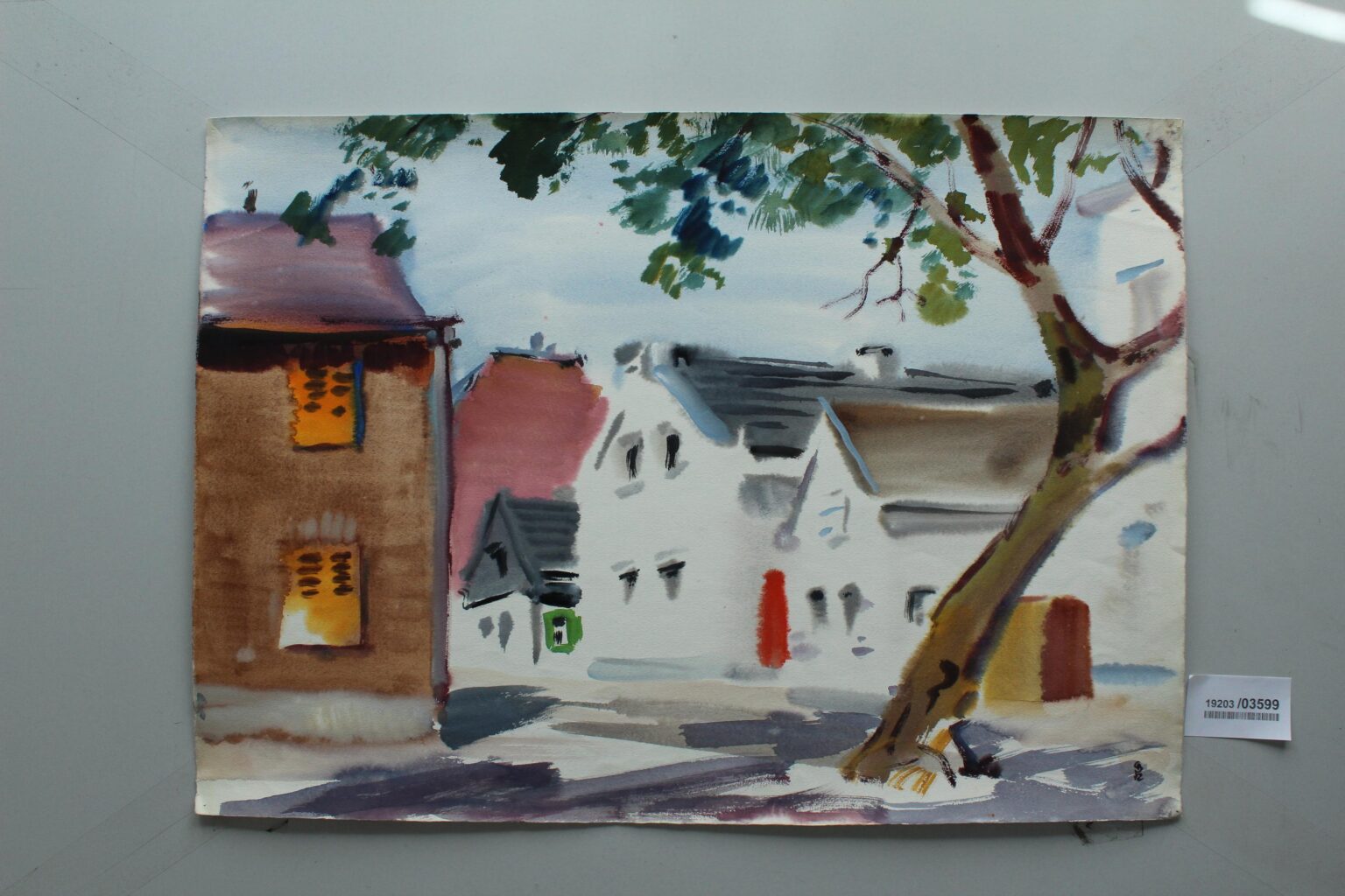 Häuser in Weiß - Gerd Baukhage 