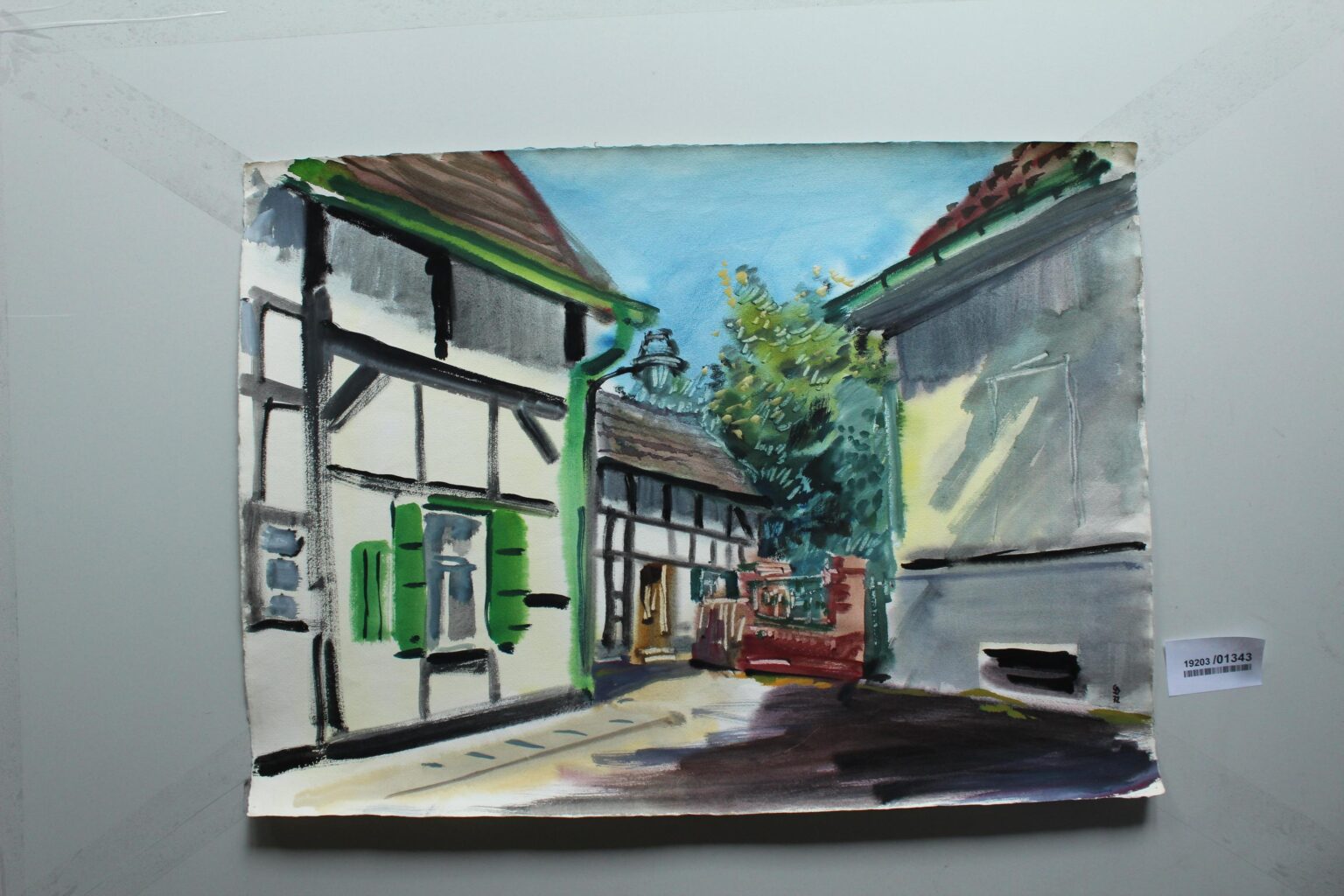 Häuser in der Engelstraße in Herten - Gerd Baukhage 
