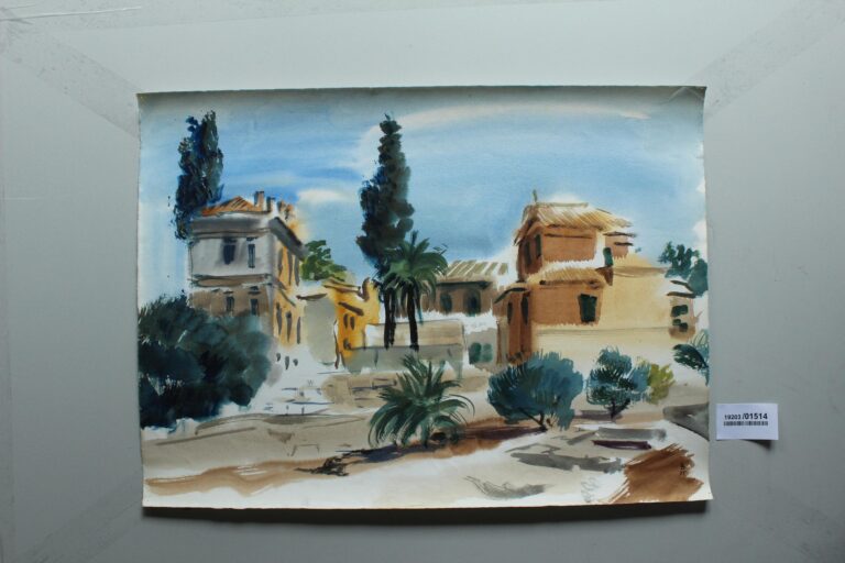 Häuser in Athen-Plaka - Gerd Baukhage 