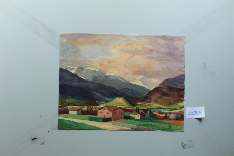 Tessiner Landschaft mit Mante Tamaro - Gerd Baukhage 
