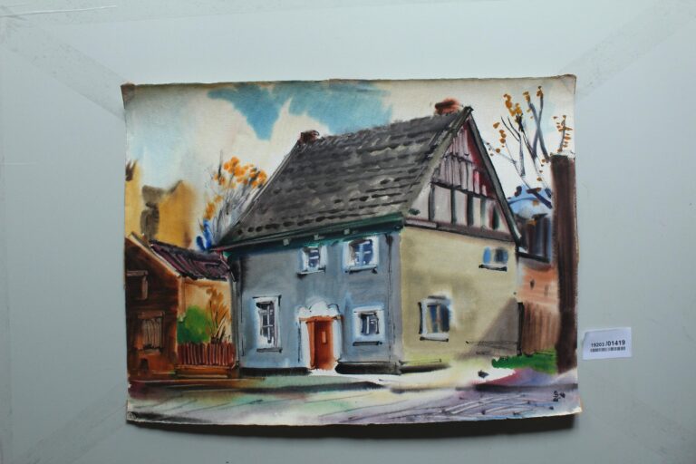 Haus Espey in der Blumenstraße in Herten - Gerd Baukhage 