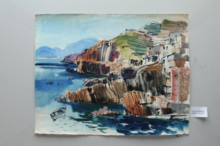 Ausfahrt aus dem Hafen von Riomaggiore - Gerd Baukhage 