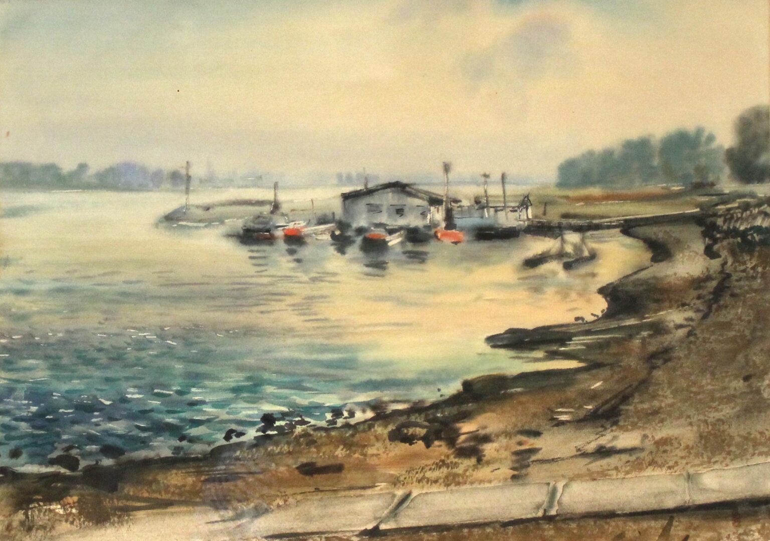 Bootshaus in Sürth - Gerd Baukhage 