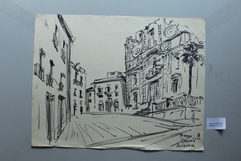 Sizilien, Piazza Duomo Sciacca - Gerd Baukhage 