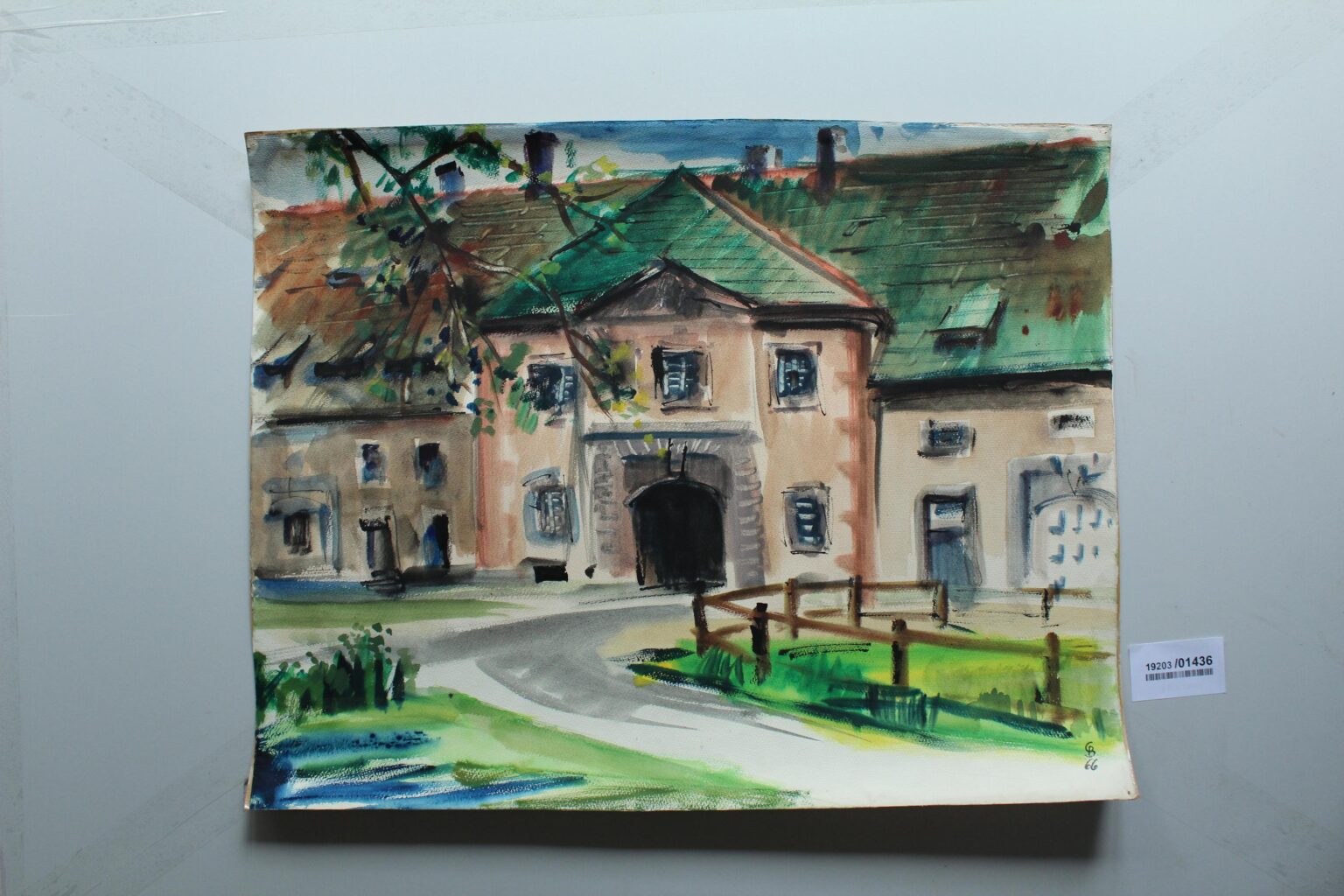 Innenhofportal in Schloss Rheder - Gerd Baukhage 