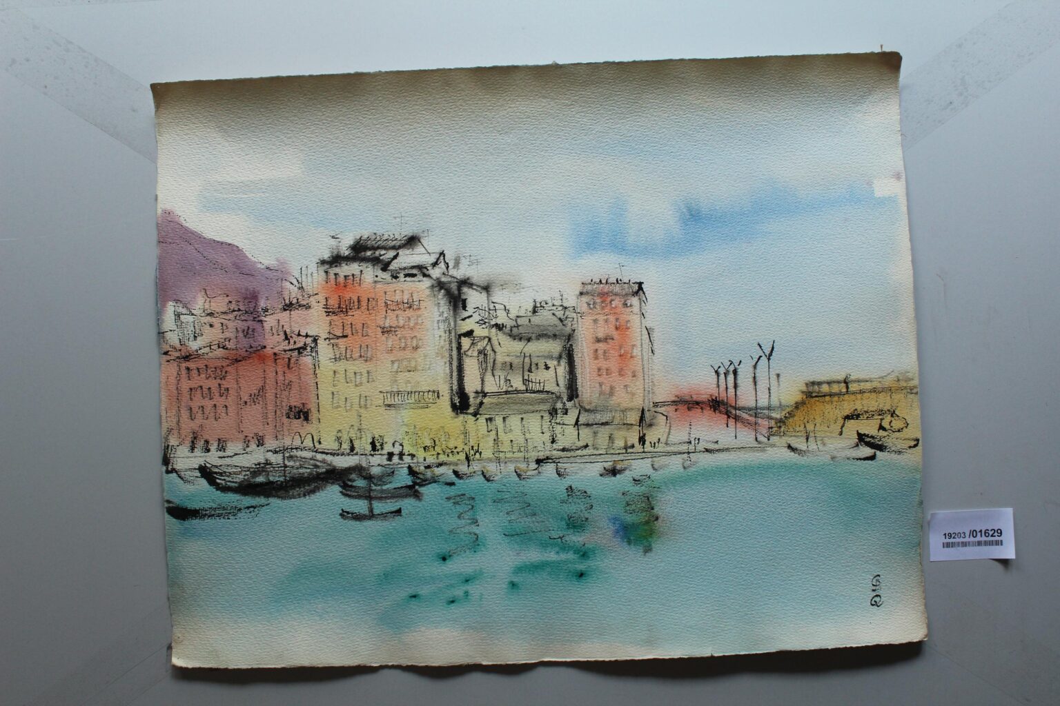 Eingang zum alten Hafen iin Bastia (Korsika) - Gerd Baukhage 