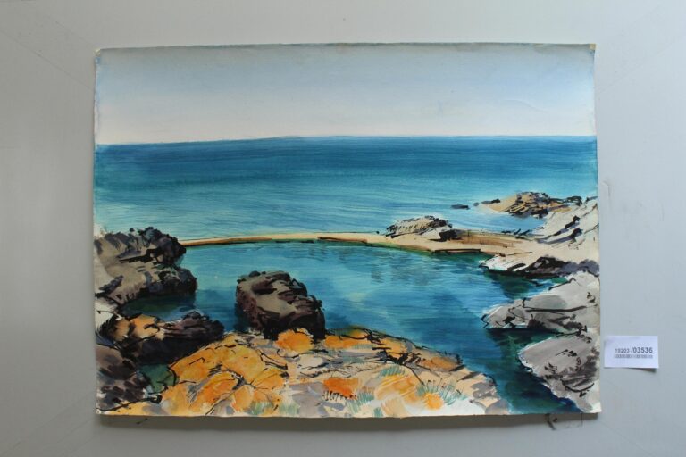 Badestelle in Pen Lan (Bretagne) - Gerd Baukhage 