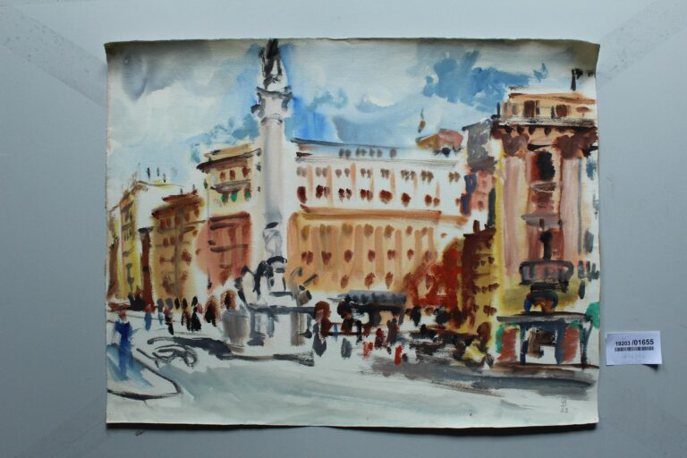 Piazza Mignanelli in Rom - Gerd Baukhage 