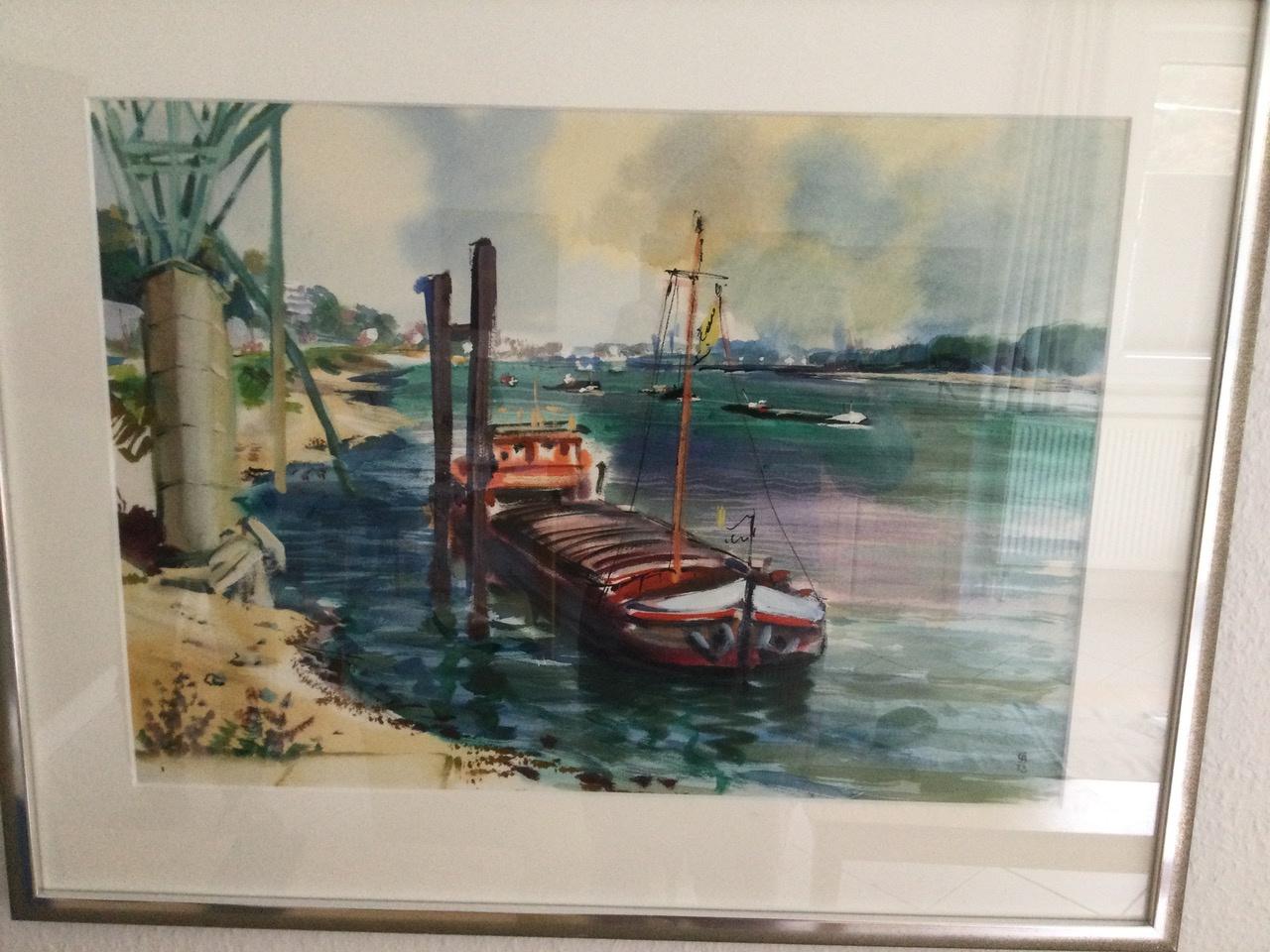 (Rheinschifffahrt) - Gerd Baukhage 