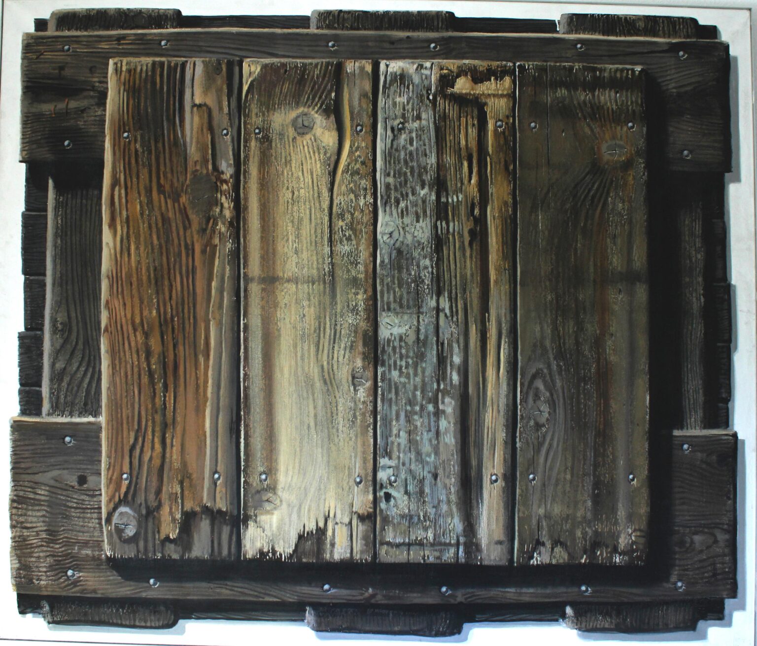 Bretter Versperrung - Gerd Baukhage 