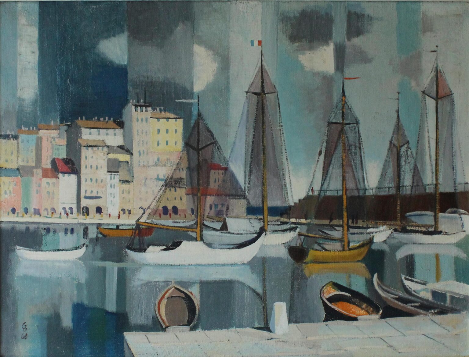 alter Hafen in Bastia (Korsika) - Gerd Baukhage 