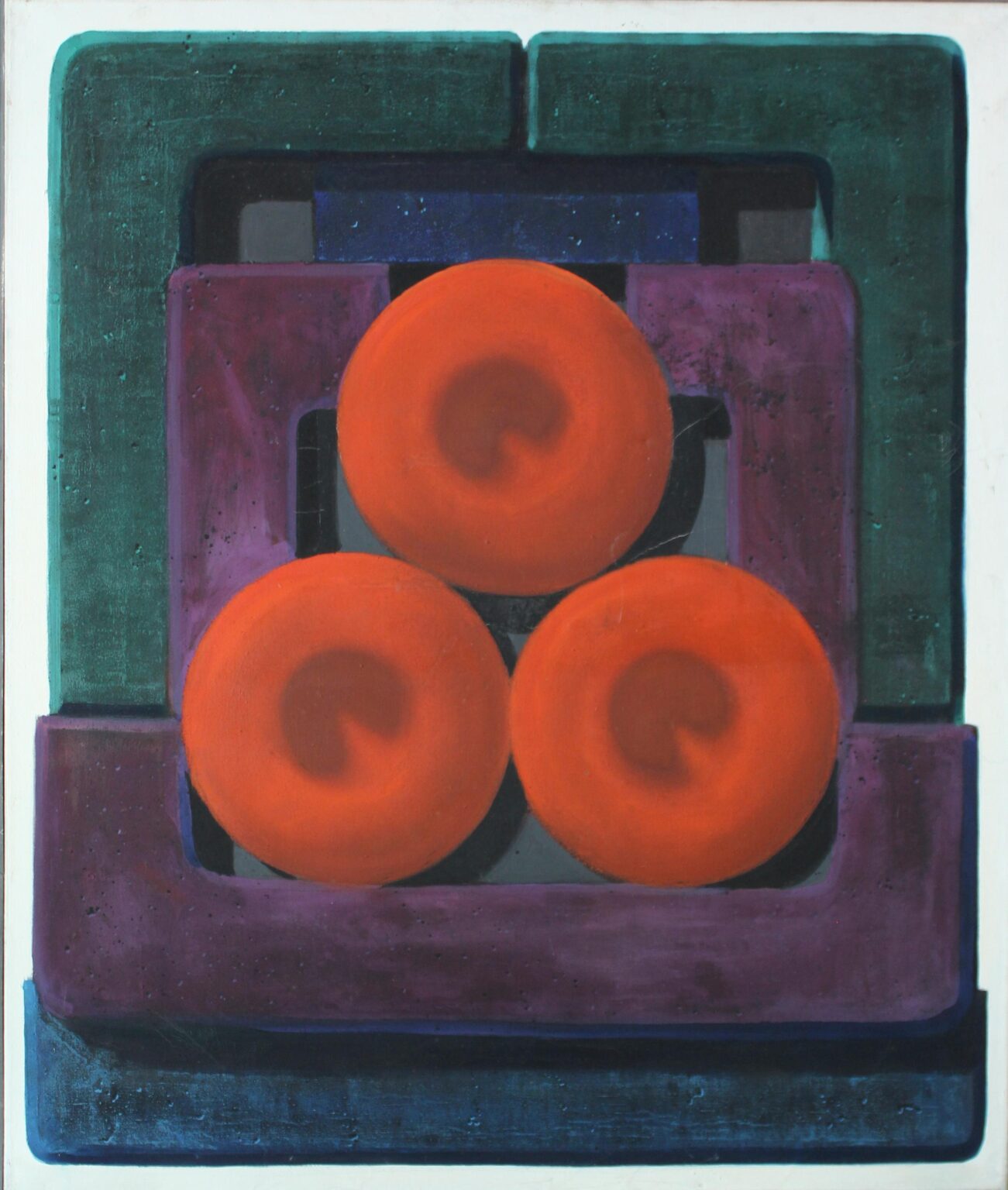 3 rote Kn&ouml;pfe - Gerd Baukhage 