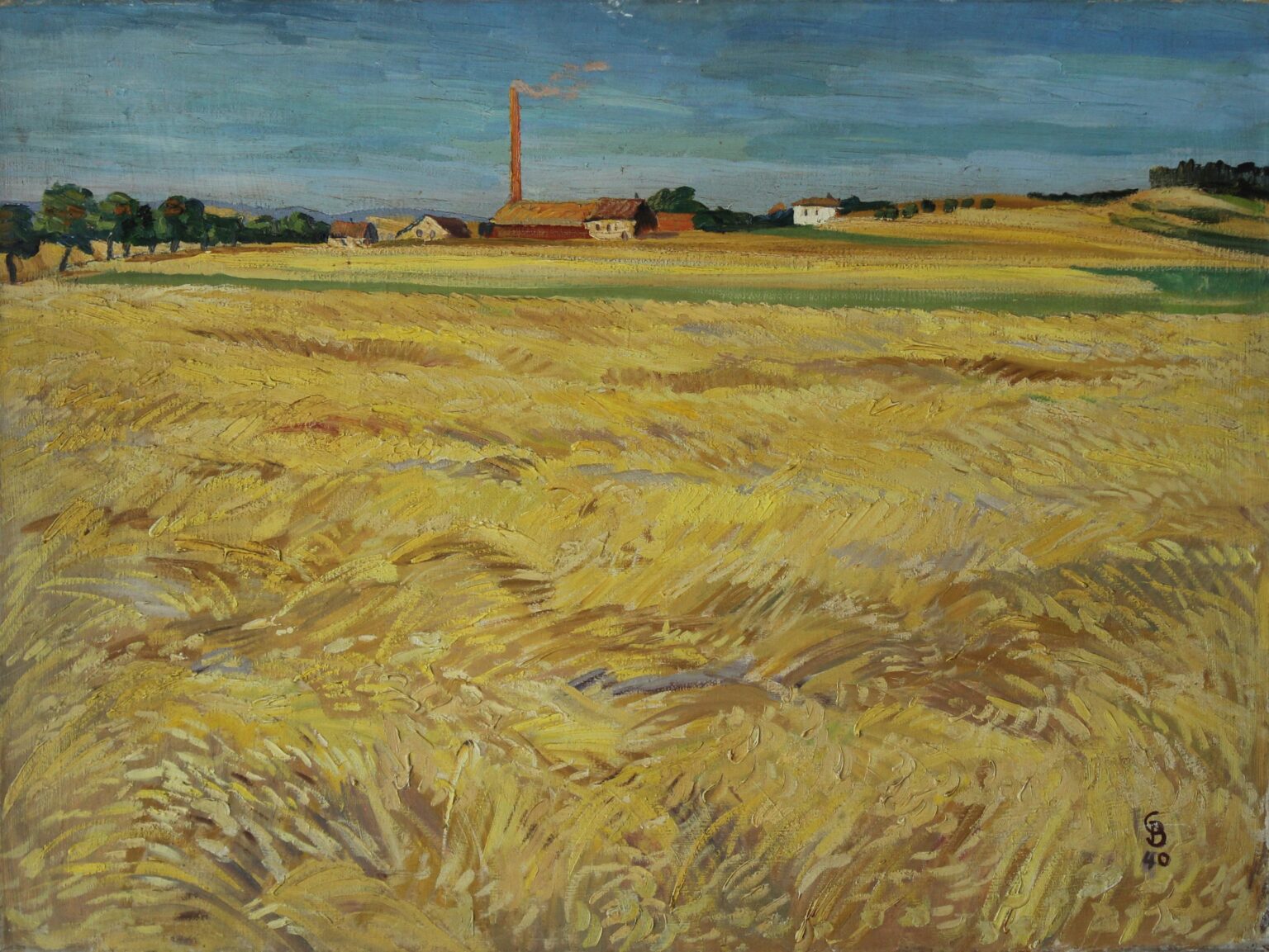 Kornfeld bei Dorfen Obb - Gerd Baukhage 