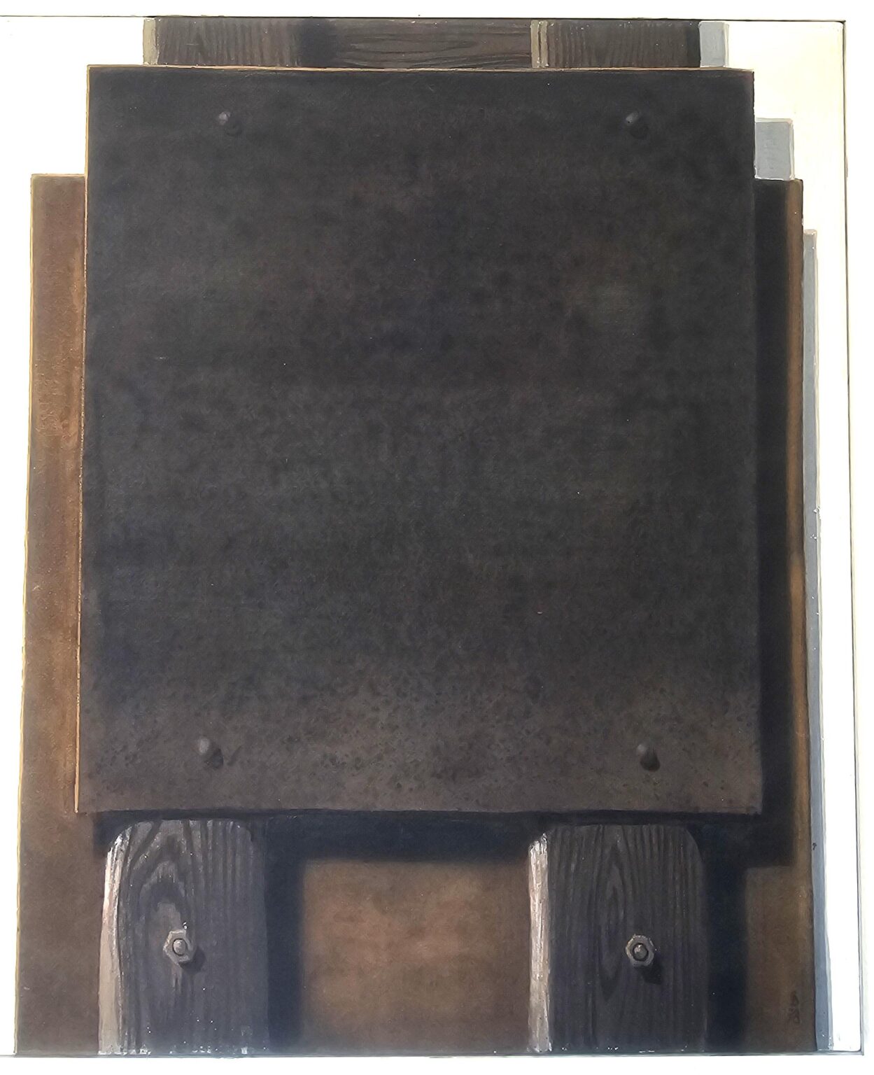 Versperrung mit 2 Platten - Gerd Baukhage 