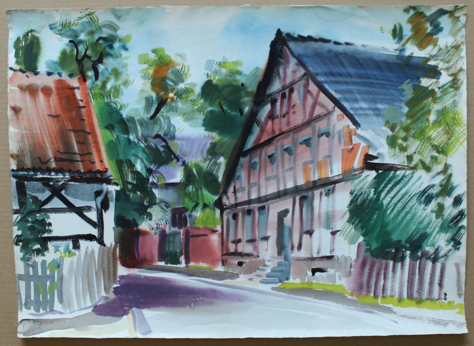 Pastoratsweg in Herten - Gerd Baukhage 