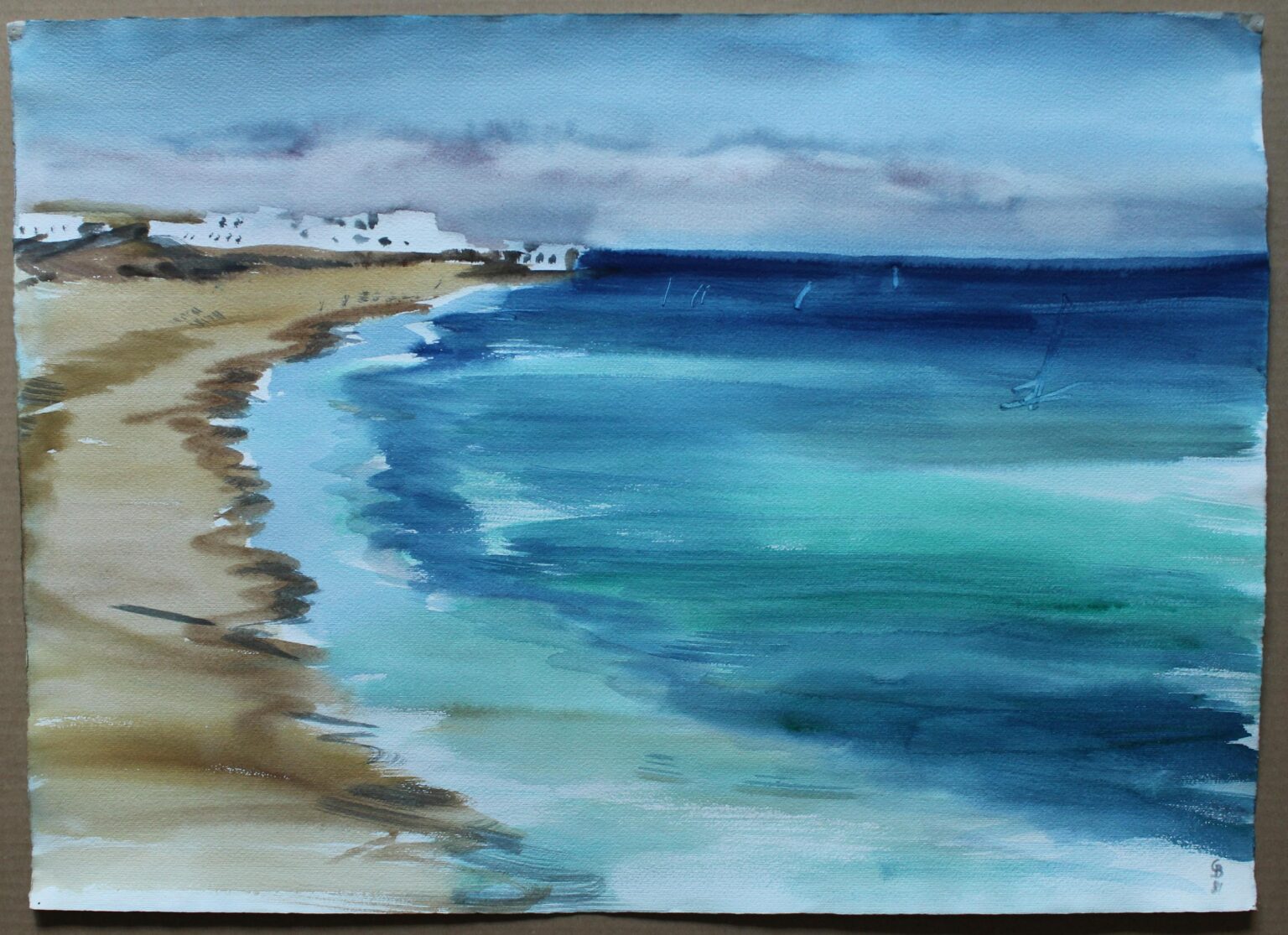 Strand in Puerto del Carmen &ndash; Lanzerote - Gerd Baukhage 