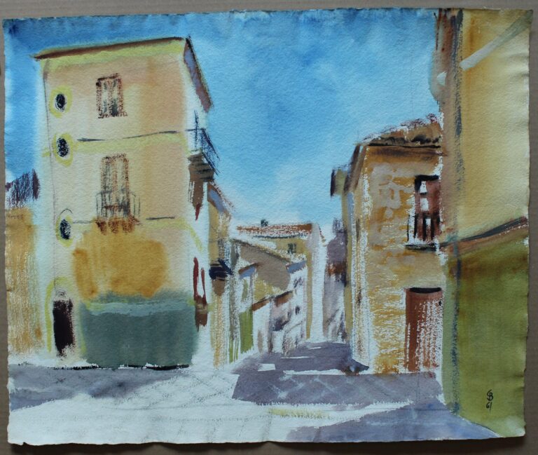 Straße in Caltaniselta - Gerd Baukhage 