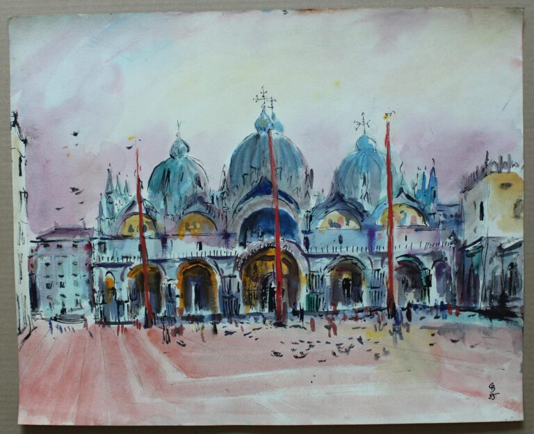 Marktplatz in Venedig - Gerd Baukhage 