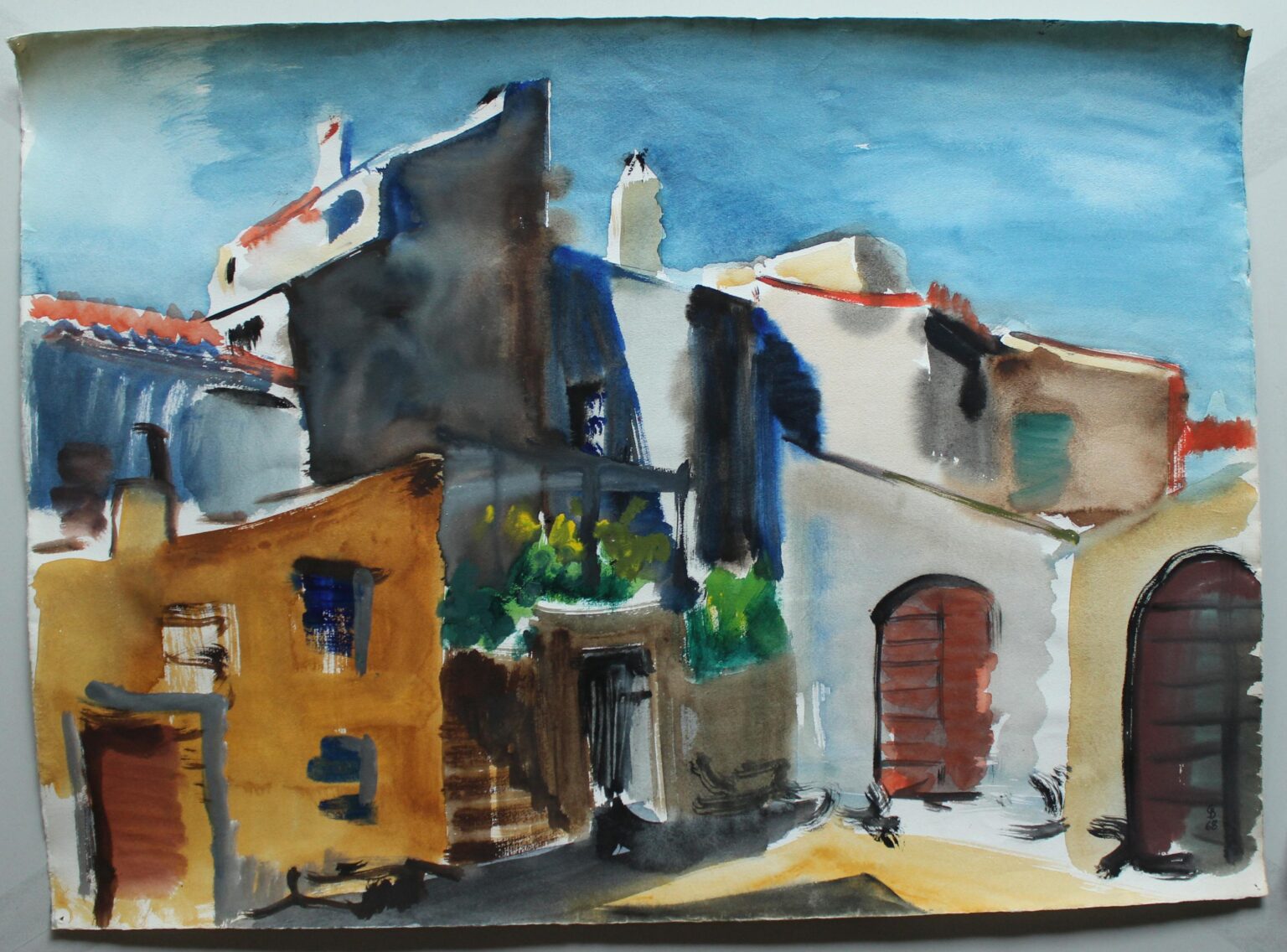 Alte H&auml;user in Occiglioni &ndash; Korsika - Gerd Baukhage 