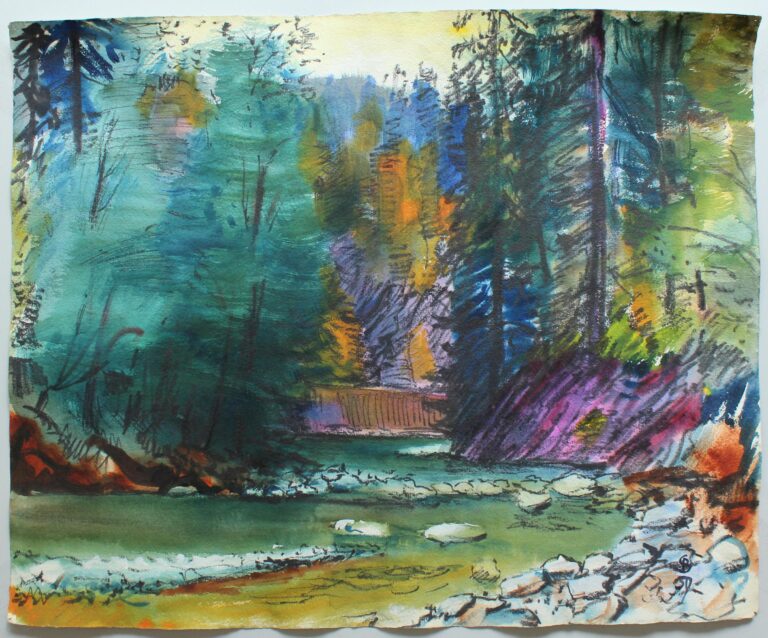 Waldlauf - Gerd Baukhage 