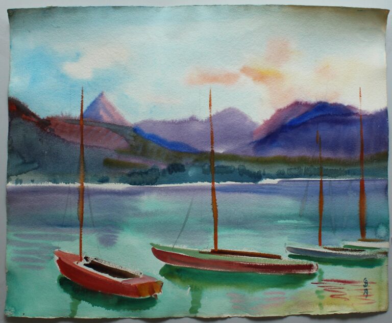 Boote in St. Wolfgang - Gerd Baukhage 