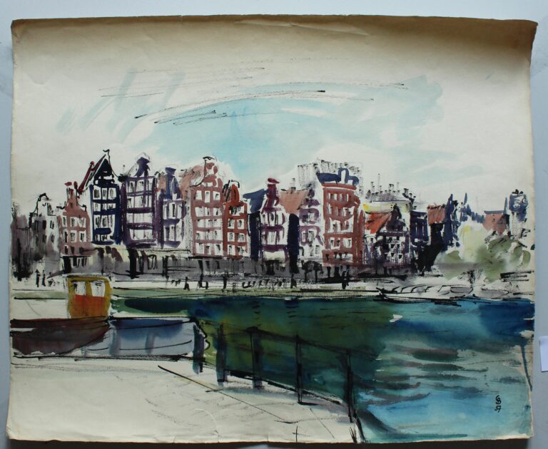 An der Amstel in Amsterdam - Gerd Baukhage 