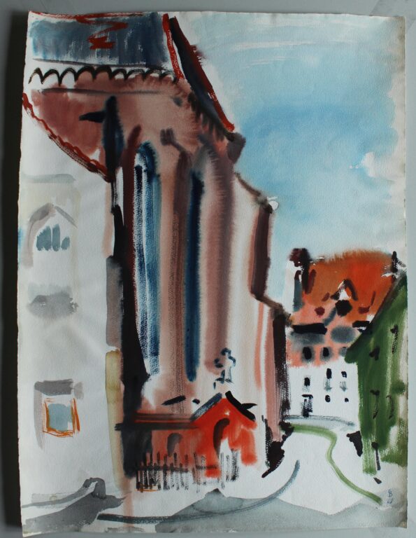 Gasse in Kaufbeuren - Gerd Baukhage 
