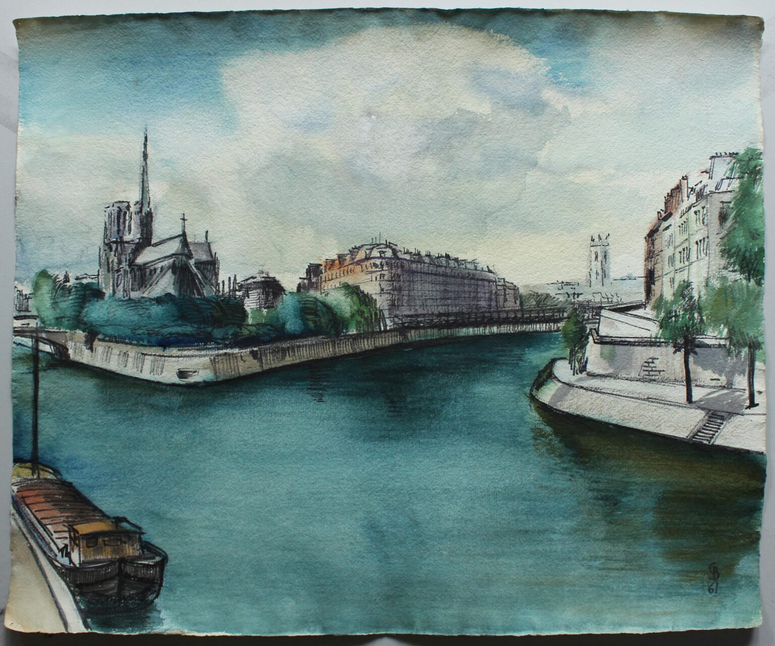 Ile de la Cit&eacute; in Paris - Gerd Baukhage 