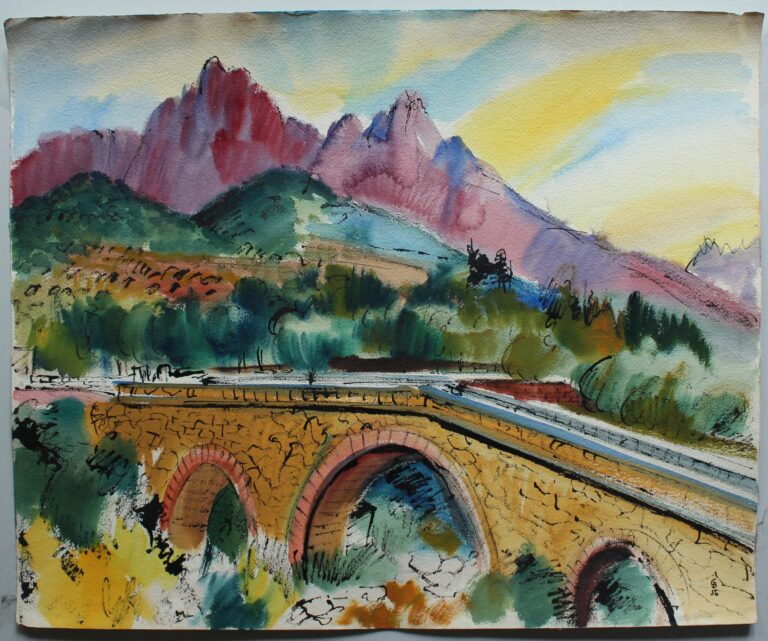 Brücke in Porte (Korsika) (23) - Gerd Baukhage 