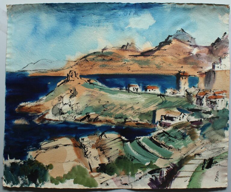 Cap mit dem Napoleon-Stein in Calvi - Gerd Baukhage 
