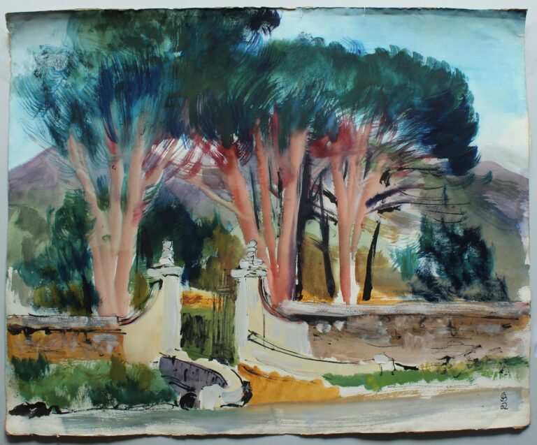 Eingang zum Glas Calvaise Calvi (Korsika) - Gerd Baukhage 