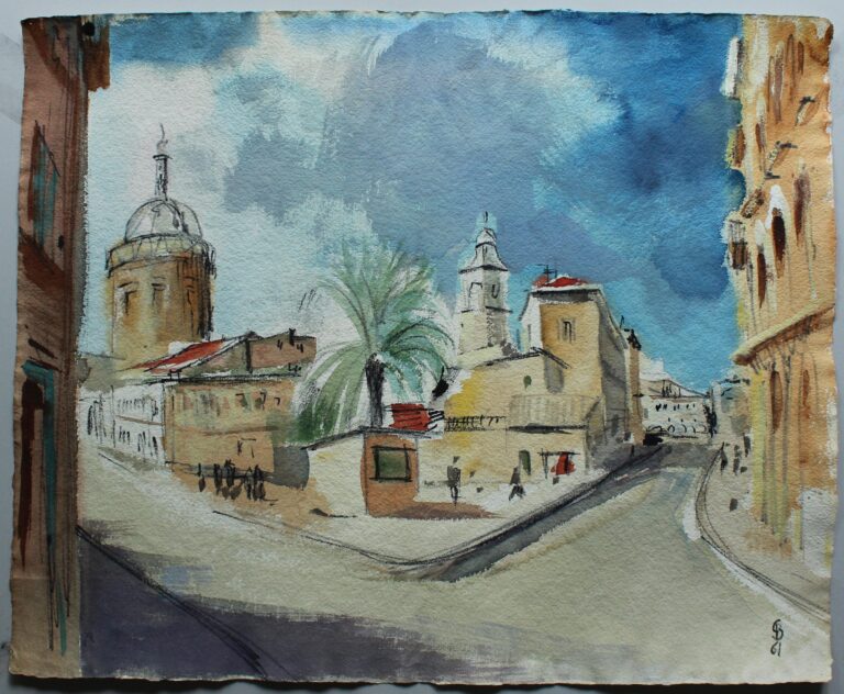 Straße in Calfanisella - Gerd Baukhage 