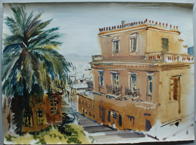 Straße zur Akropolis in Athen-Plaka - Gerd Baukhage 