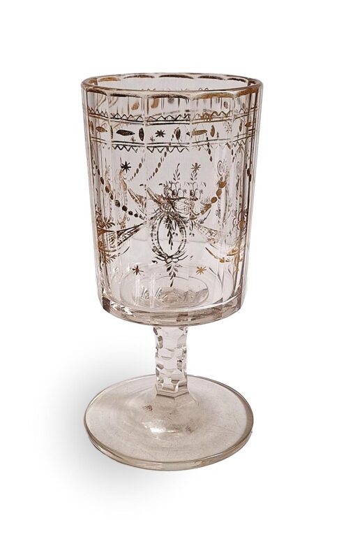 Baroque Glass Goblet 