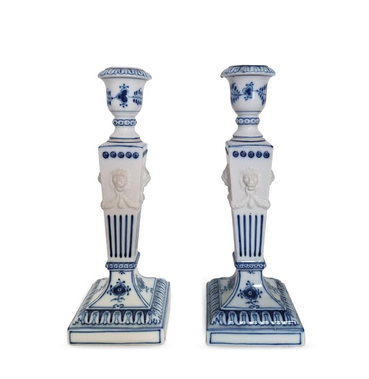 Royal Copenhagen Candlesticks 